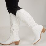 From Here On Out White Western Boots